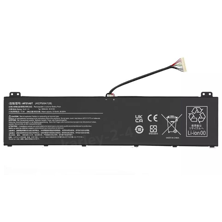 Pin Battery Laptop Acer Nitro 16 AN16-41 AN16-51 AP21A8T AP21A7T AP21A5T KT0040G014