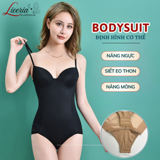  Áo Lót Định Hình Bodysuit Định Hình Cơ Thể Gen Bụng Nâng Ngực Nâng MôngTự Nhiên Eo Thon Gọn Liceria BD01 