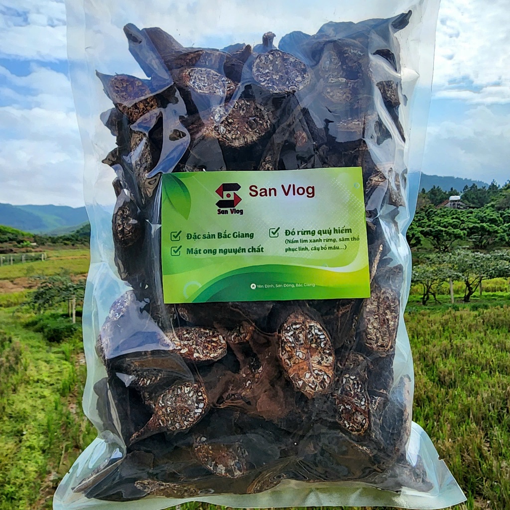 Chuối Hột Rừng Già Thái Lát Phơi Khô Loại 1 (1kg)