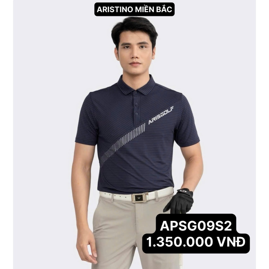 Áo polo Golf phom dáng Golf Fit Aristino APSG09S2