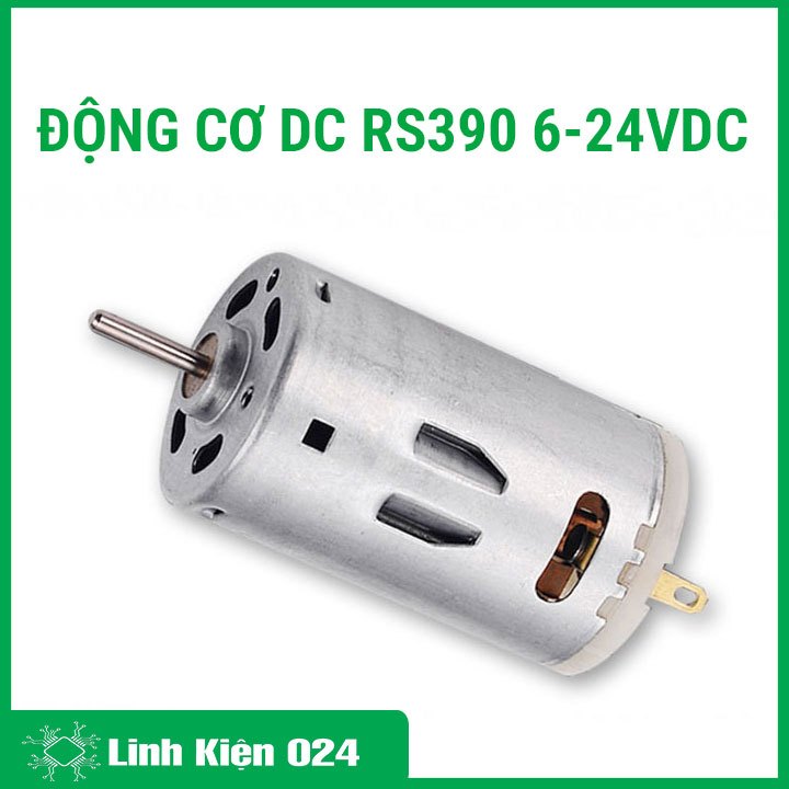 ĐỘNG CƠ DC RS390 6-24VDC
