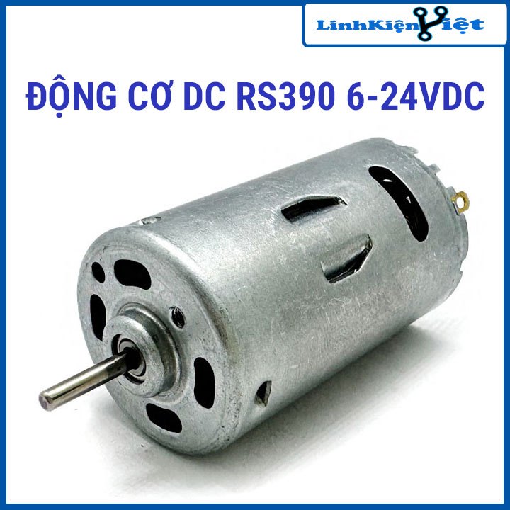 ĐỘNG CƠ DC RS390 6-24VDC