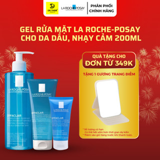  Sữa Rửa Mặt La Roche Posay Cho Da Dầu Mụn Effaclar Purifying Foaming Gel 50ml   200ml   400ml 