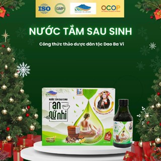Xông tắm sau sinh thảo mộc An Nữ Nhi, bài nước tắm gia truyền người Dao giữ ấm và loại bỏ sản dịch