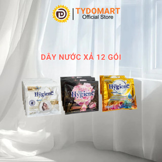  Nước Xả Vải Hygiene Thái Lan Đậm Đặc Dây 12 Gói Nhỏ 20ml 