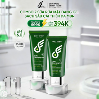   Combo 2 Sữa Rửa Mặt Cho Da Dầu Mụn  - DAILY EFFECT  120ml + 120ml  
