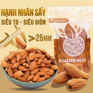  Hạt hạnh nhân rang sấy chín TANU NUTS hạt ngũ cốc dinh dưỡng cho bà bầu ăn kiêng giảm cân 
