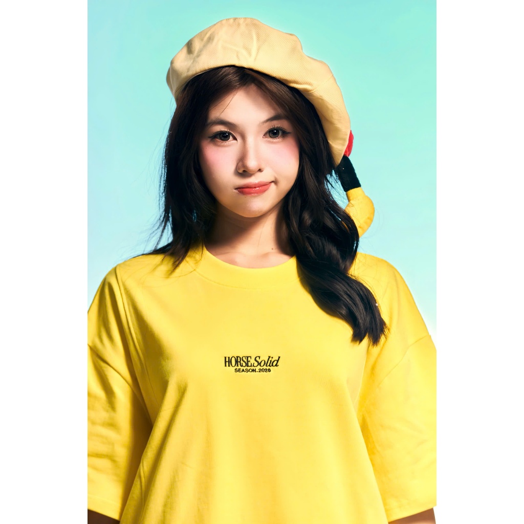 Áo Thun Boxy In Nổi THEHORSE SOLID Local Brand Unisex Cotton 100% 280GSM - TS42 | BigBuy360 - bigbuy360.vn