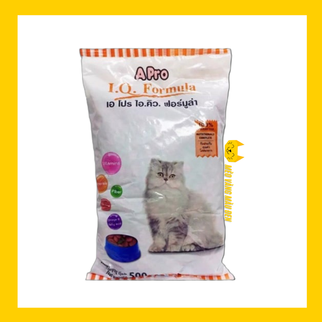 IQ A Pro Thức ăn Mèo IQ A Pro gói 500g