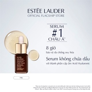 [Estee Lauder x Hannah] Bộ chăm da: Tinh chất phục hồi Advanced Night Repair 7ml, 1 Kem dưỡng mắt Eye Supercharged 5ml
