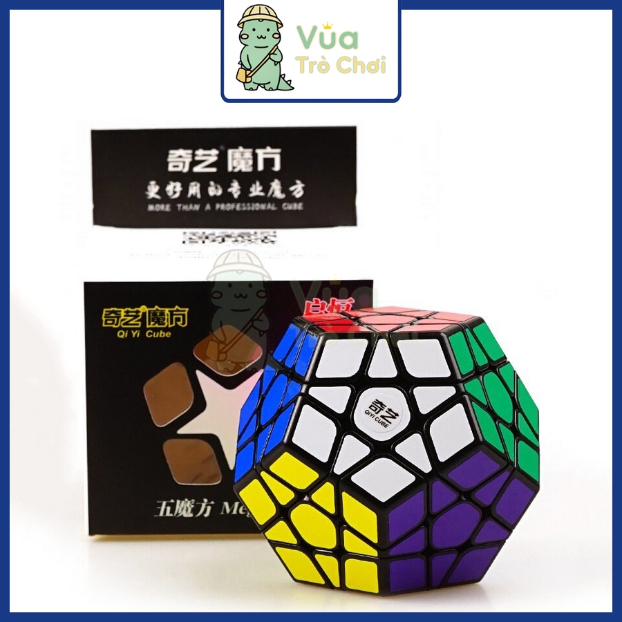 Rubik Megaminx QiYi QiHeng Megaminx Rubic Biến Thể 12 Mặt Đồ Chơi Trí Tuệ Trẻ Em