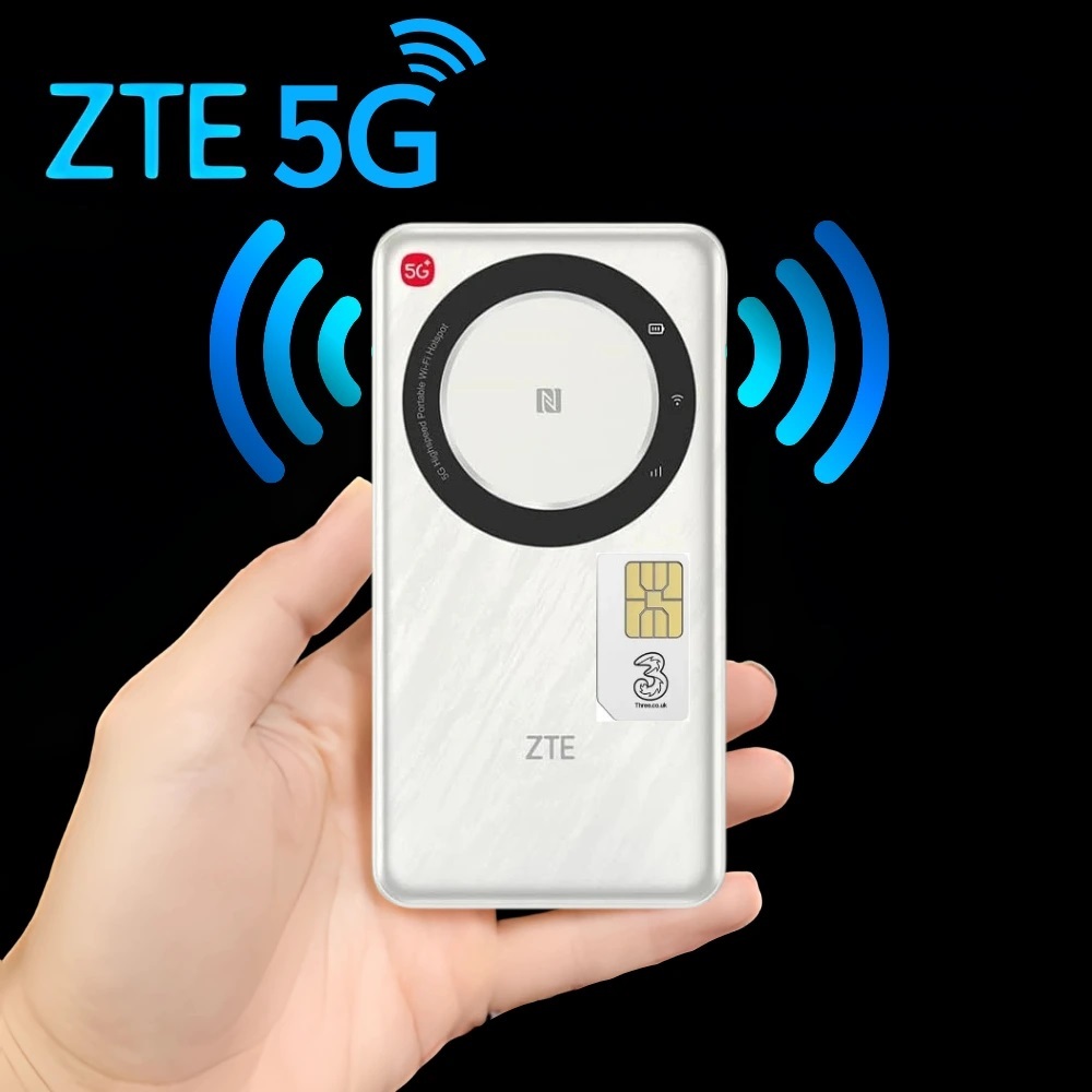 [HICO] Bộ Phát WiFi 4G 5G NSA & SA ZTE U30 Air, Tốc độ 867Mbps, Băng tần kép, pin 4500mAh