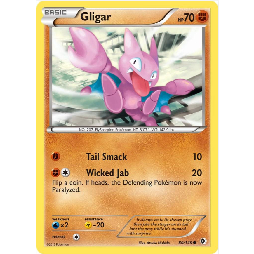 [Thẻ bài Pokemon TCG] Gligar - 80/149 - Common
