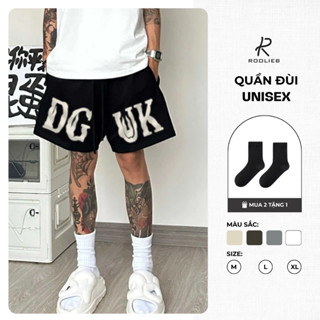  Quần đùi ngố Roolieb Short Unisex dày dặn style DGUK thoáng mát SBR004 