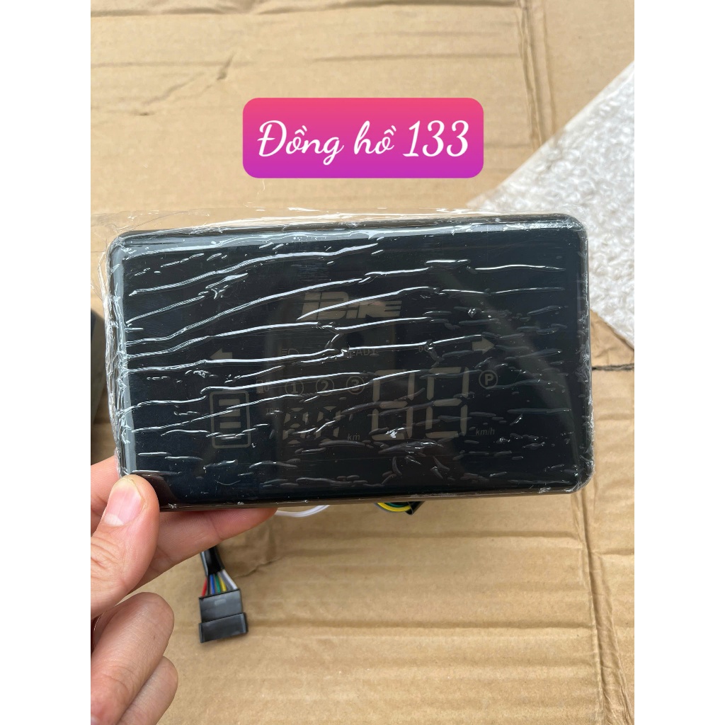 Đồng hồ điện tử 133 led, đồng hồ dành cho các đời xe 133