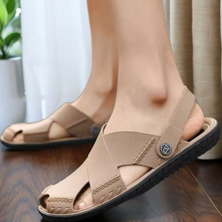 HOT HÈ 2025 Giày Sandal Cao Su Nhiệt Độ Việt Nam Nam Du Lịch Ngoài Trời Chống Trơn Trượt