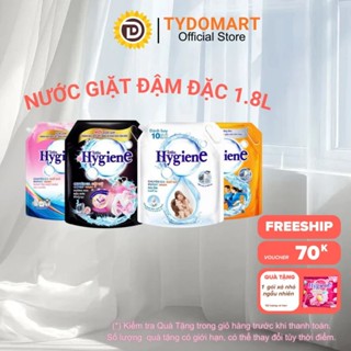 Nước Giặt Đậm Đặc Hygiene Thái Lan Túi 1800ml Làm Sạch và Loại Bỏ Mùi Khó Chịu