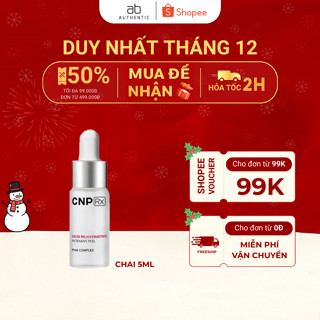   Top 1 bán chạy  Lọ Peel tẩy da chết tái tạo da chuyên sâu CNP Rx Skin Rejuvenating Intensive Peel 5ml - AB Authentic 