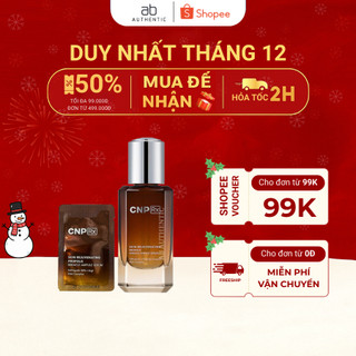   Top 1 bán chạy Combo 10 Gói Sample Tinh chất keo ong CNP Rx Skin Rejuvenating serum trẻ hóa da - AB Authentic 