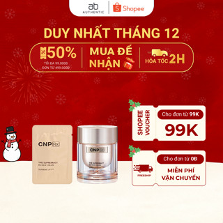    Top 1 bán chạy  Combo 10 Gói Sample Kem dưỡng CNP RX vàng trẻ hoá da Supremacy Re-new Cream- AB Authentic 