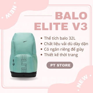 Balo thể thao bóng rổ Elite HPS V3 đựng được một bóng và một giày chất liệu vải dù siêu bền