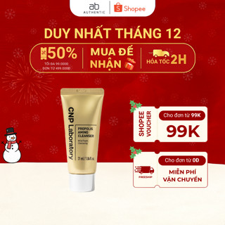   Top 1 bán chạy  Sữa rửa mặt CNP Laboratory keo ong vàng Propolis Amino Cleanser 31ml - AB AUTHENTIC 