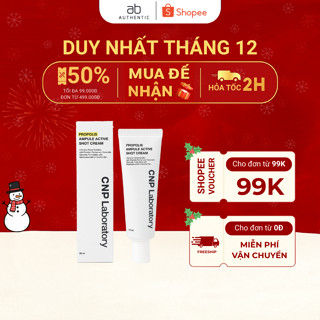   Top 1 bán chạy  Kem dưỡng keo ong CNP LABORATORY Ampule Active Shot Cream 50ML - AB AUTHENTIC 