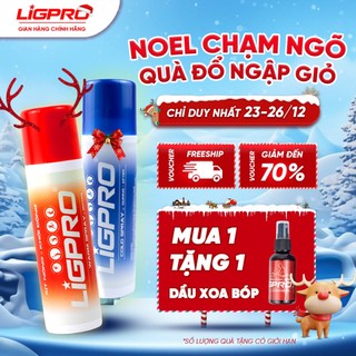  LIGPRO Combo Nóng Lạnh 200ml Xịt Nóng Khởi Động Cơ Xịt Lạnh Giảm Đau Tức Thì Tăng Hiệu Quả Thể Thao 
