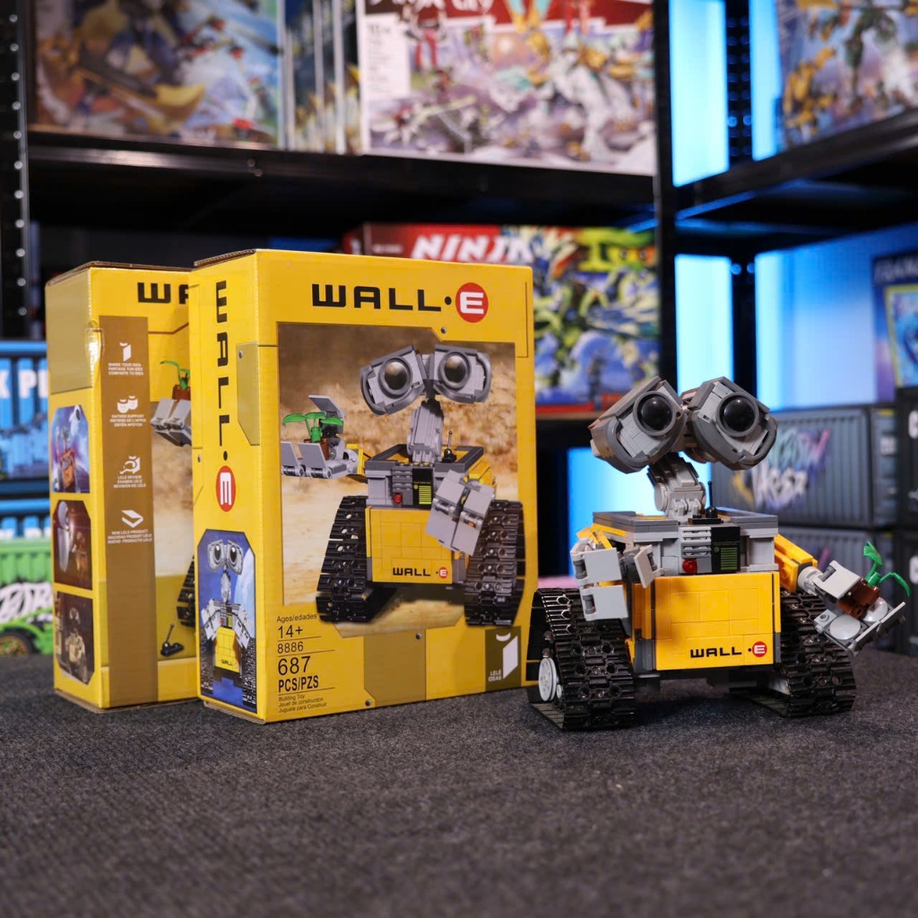 [WALL E] Mô hình đồ chơi sưu tầm WALL E mô hình đồ chơi lắp ghép, quà tặng, trang trí cao cấp.