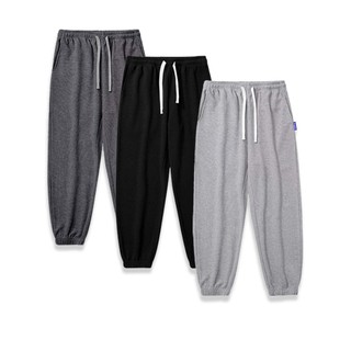  Quần jogger nỉ bông nam nữ bigsize quần dài nỉ bông ống rộng lai thun thời trang 