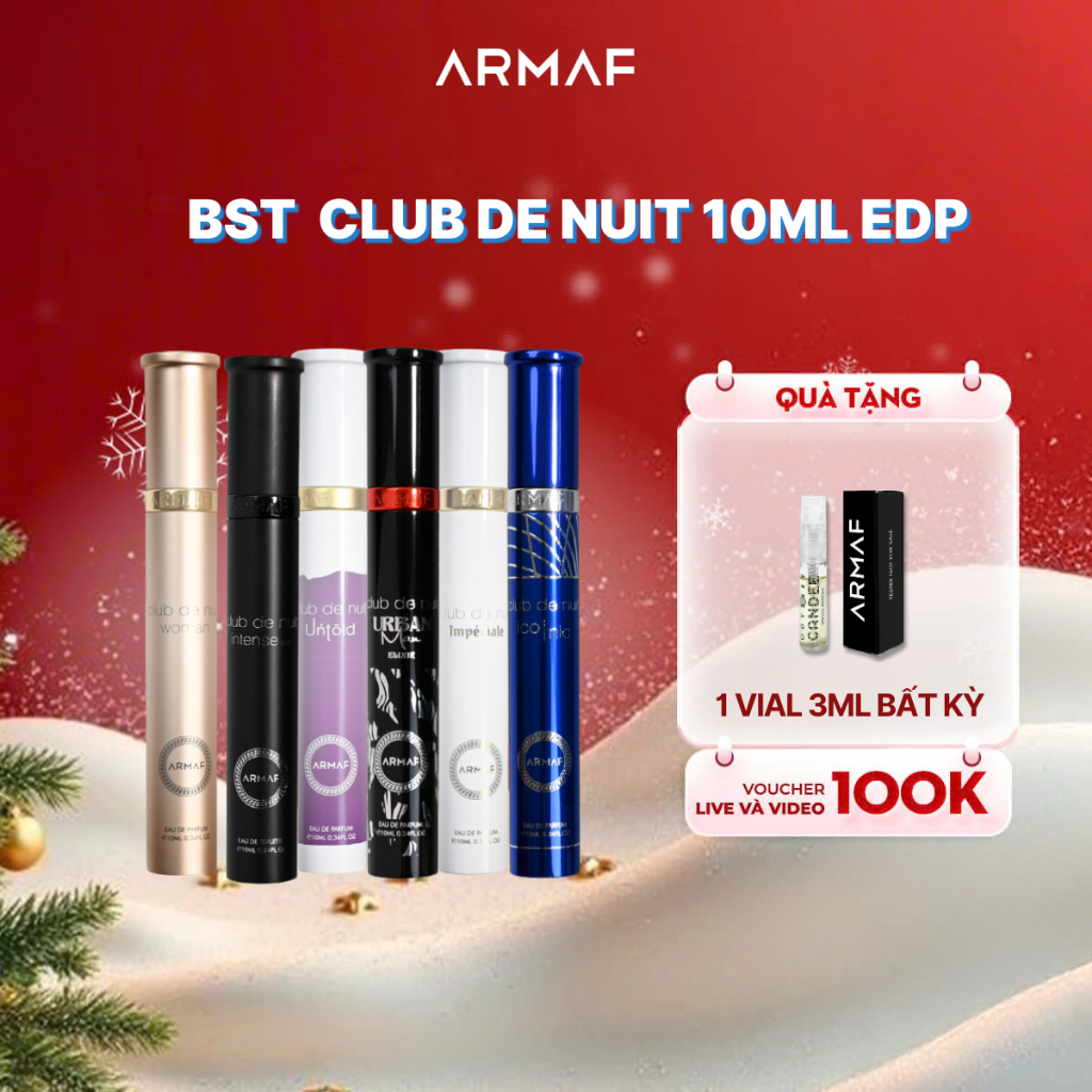 Nước hoa ARMAF Club De Nuit Bản Mini 10ML | BigBuy360 - bigbuy360.vn