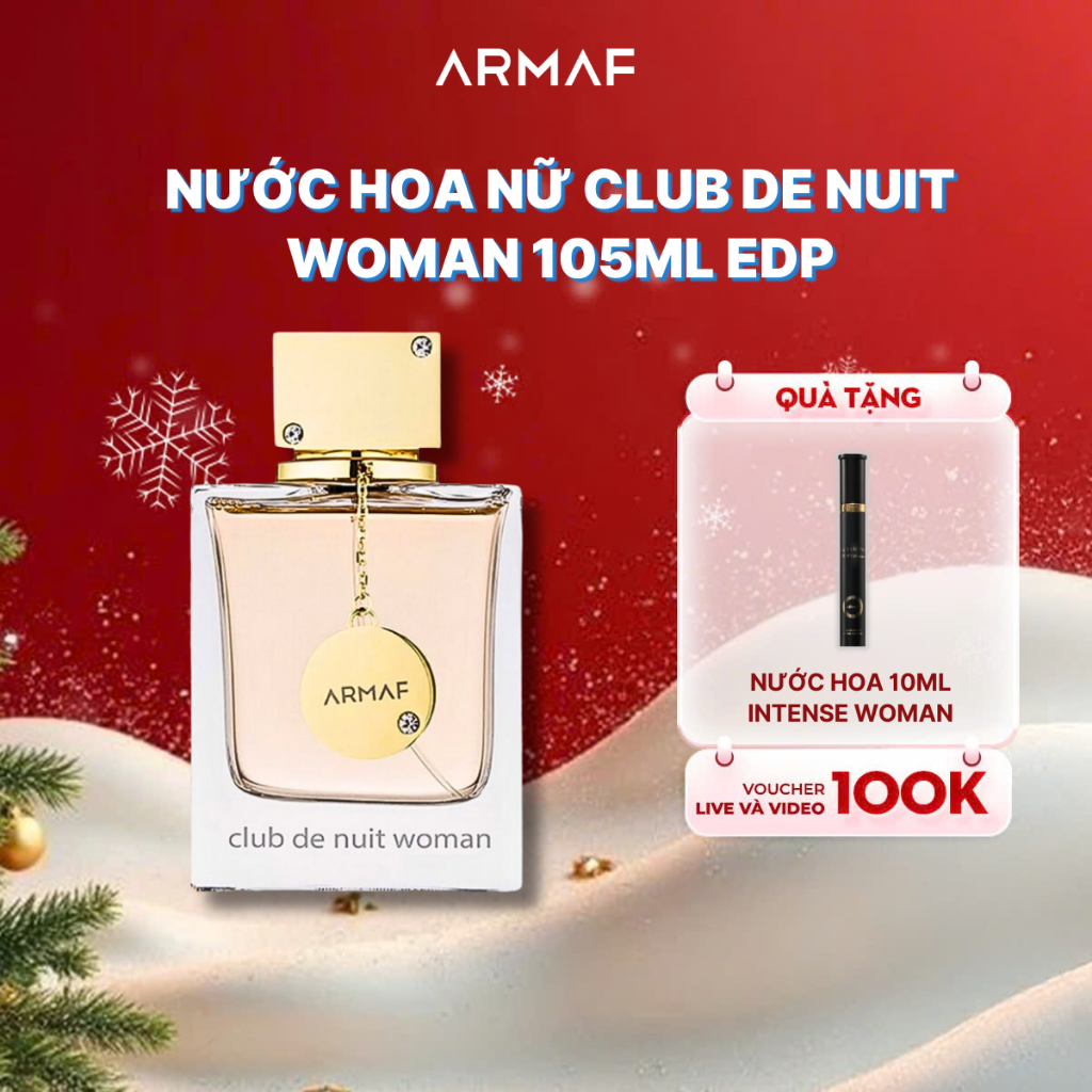 Nước Hoa Nữ ARMAF Club de Nuit Woman EDP 105ml