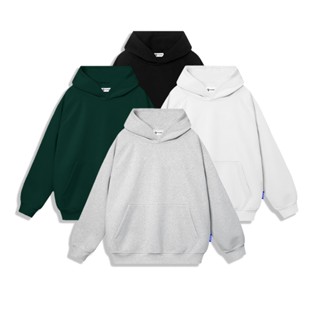 Áo hoodie trơn nam nữ ulzzang nỉ bông Áo khoác nỉ unisex form rộng 