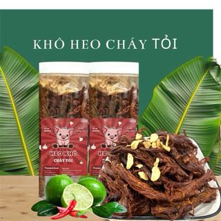    500g-1kg  Thịt Heo KHô Cháy Tỏi Loại 1 XÉ TO Chuẩn Thịt Heo  Hàng đầy đủ giấy tờ công bố sản phẩm  