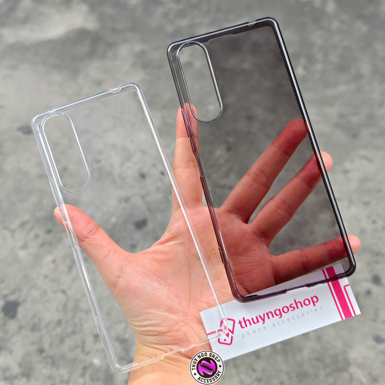 Ốp lưng silicon siêu dẻo (loại mỏng) Sony Xperia 1 Mark II - Xperia 1 III - Xperia 1 IV - Xperia 1 V