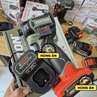  Máy bắn vít dùng pin thế hệ mới GEN 3 PRO-180N.m Dekton D16-CV180PRO 
