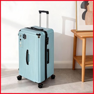  VALI du lịch size lớn 24 26 28 inch có bo góc kim loại chống va đập chắc chắn - VHF250809 