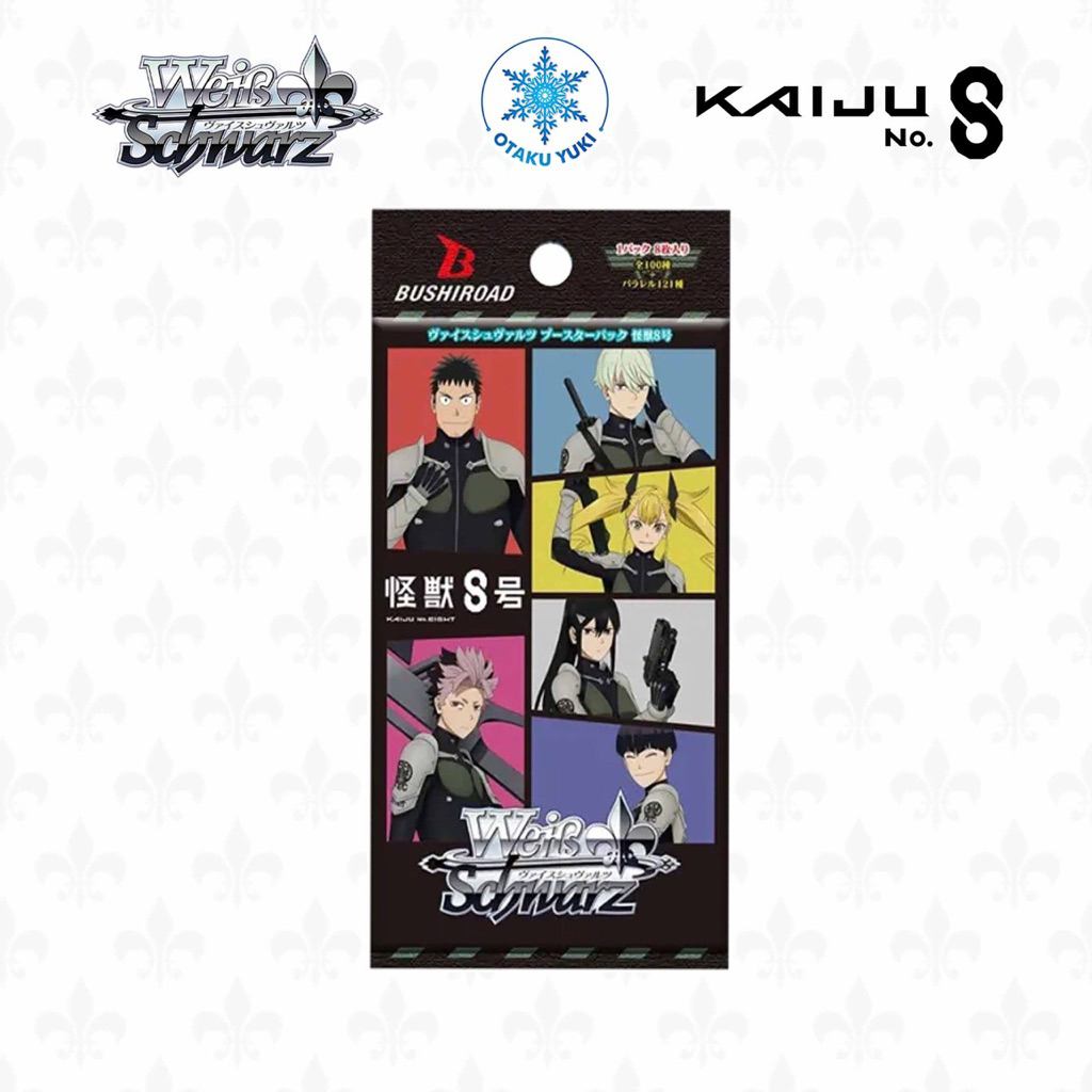 Gói Thẻ Pack Card Kaiju No. 8 Booster Pack (Weiss Schwarz)