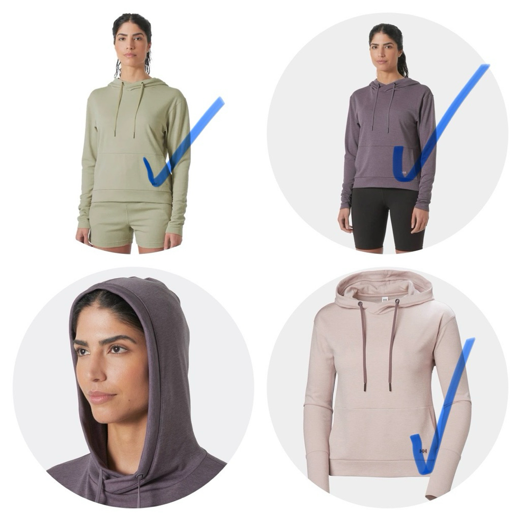 ÁO HOODIES NỮ 3 MÀU (tag 85$ -size số trong bài)