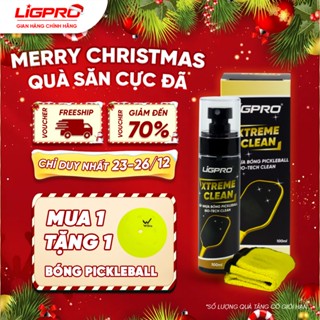  Xịt Vệ Sinh Vợt Pickleball LIGPRO Xtreme Clean 100ml Tẩy Sạch Nhựa Bóng Cứng Đầu Làm Mới Bề Mặt Vợt 
