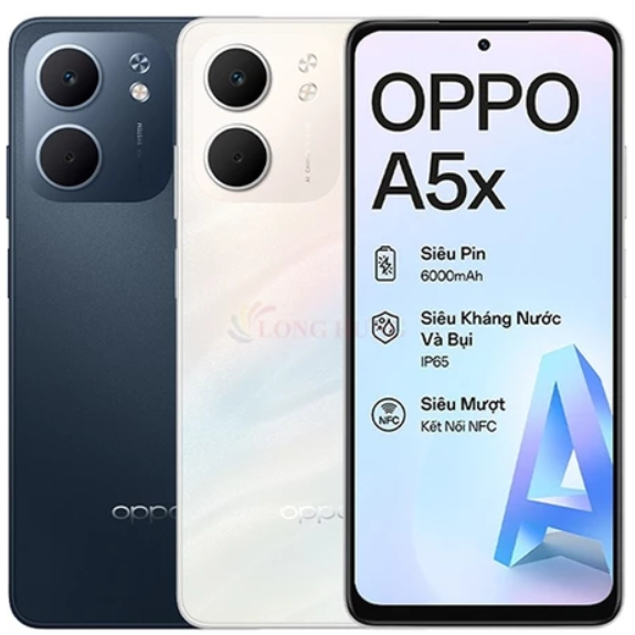 Điện thoại OPPO A5x 5G(6GB/128GB) Snapdragon 6s 4G Gen1,Pin 6000mAh