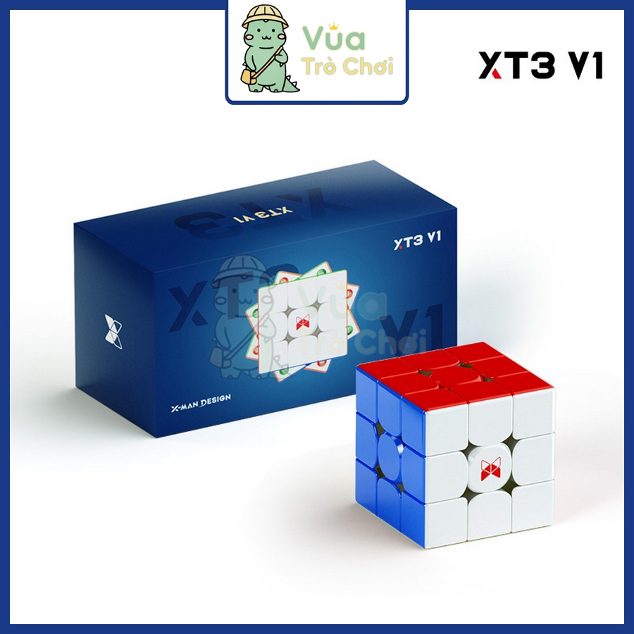 [XT3] Rubik 3x3 QiYi XT3 V1 M XMD X-Man 2024 Flagship Rubic Nam Châm Đồ Chơi Trí Tuệ Trẻ Em