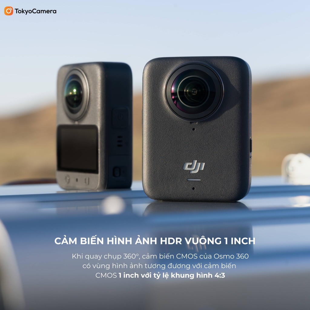 Camera hành động DJI Osmo 360 cảm biến 1/1.1 inch, quay video 360 độ, bảo hành chính hãng 12 tháng | BigBuy360 - bigbuy360.vn