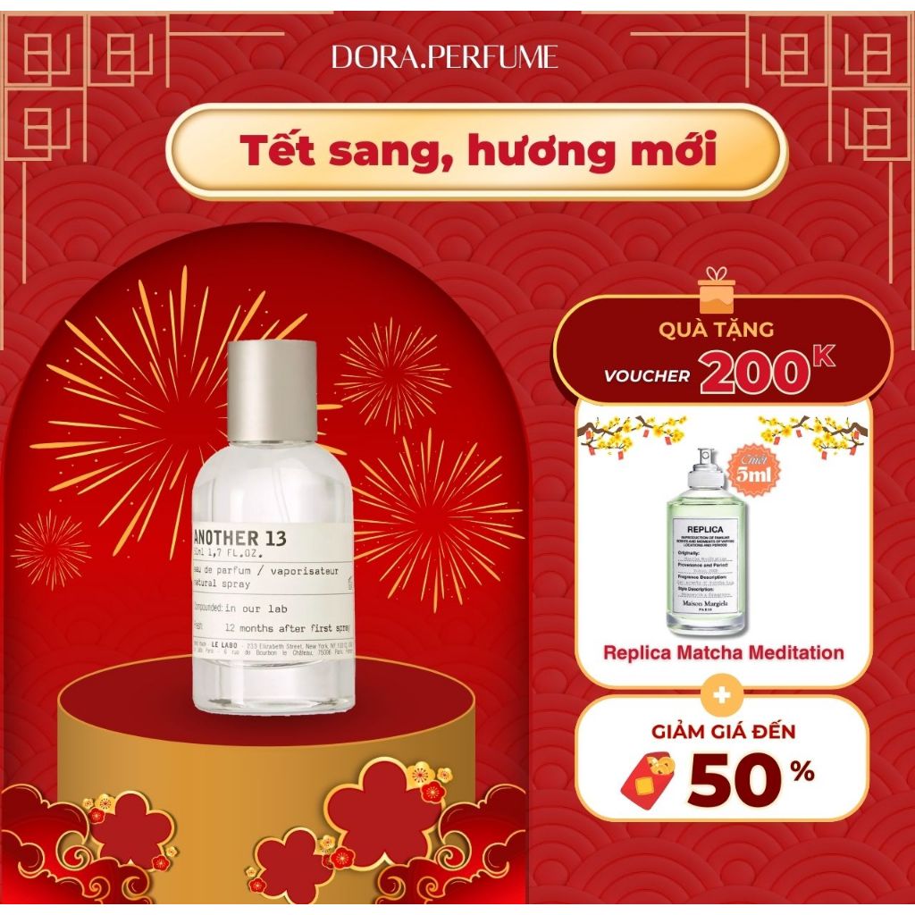 Nước hoa chiết 10ml Unisex Le Labo Another 13 chính hãng - Hương thơm độc đáo, quyến rũ - Dorabeauty