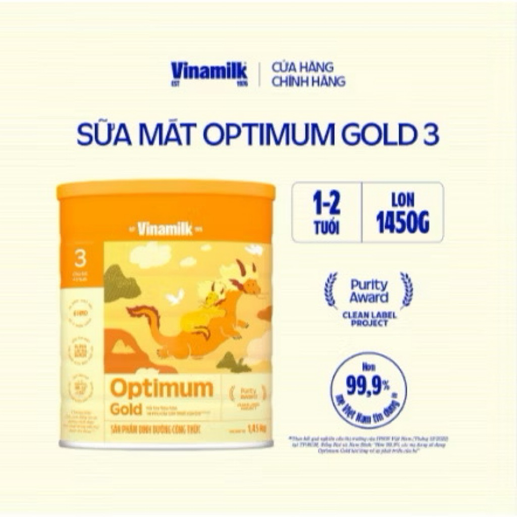 Sữa Optimum Gold 3 Vinamilk  1.45kg