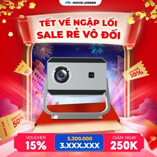    HOT 2025   Máy Chiếu Mini Q10 Plus Mini Full HD - Máy Chiếu Movie Legend - Hỗ Trợ 4K 