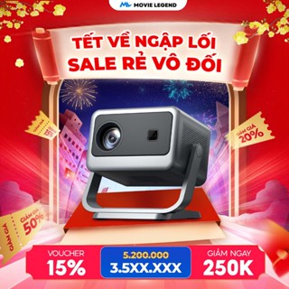    HOT 2025   Máy Chiếu Q10 Ultra Max - Máy Chiếu Movie Legend Full HD Hệ Điều Hành Android 12 