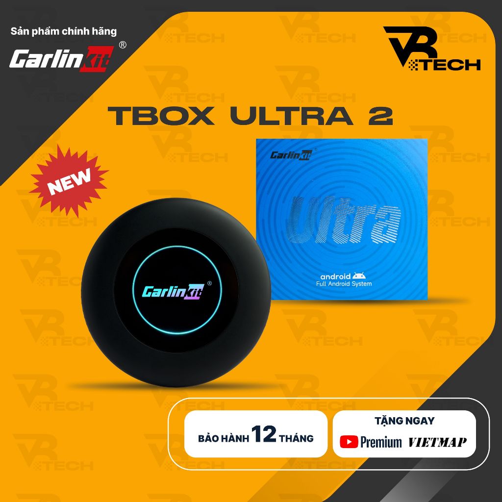 Android Box Ô Tô 2026 Chính Hãng Carlinkit Tbox Ultra II