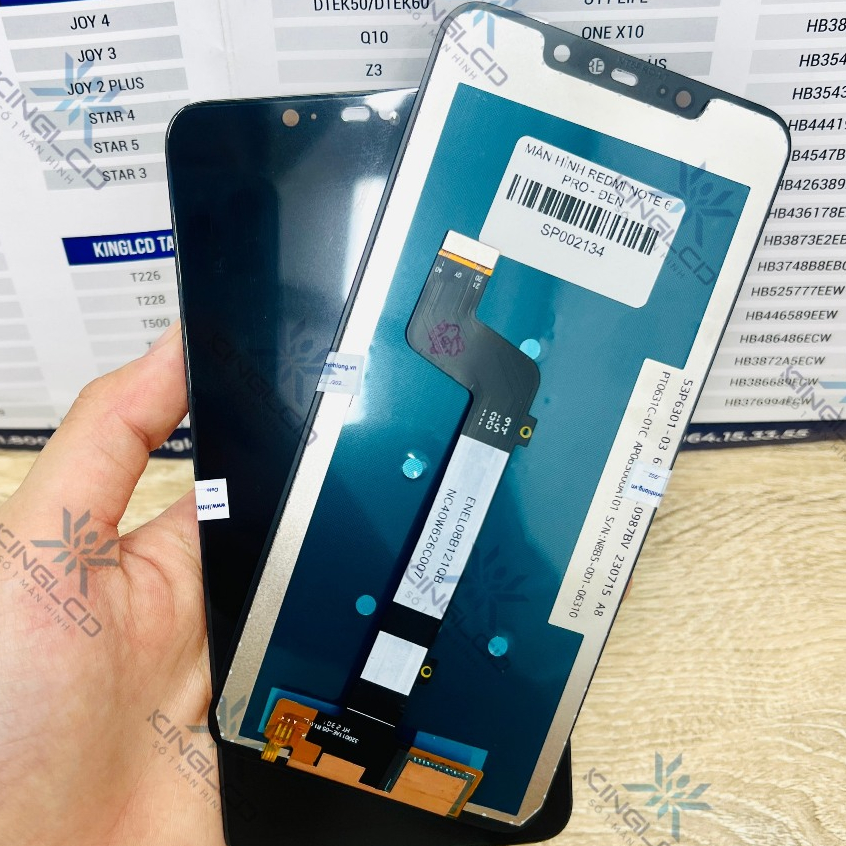 Màn hình Xiaomi Redmi Note 6 Pro - (màu đen , trắng )