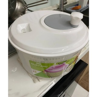 💥Rổ Quay Rau Ly Tâm Duy Tân Cỡ Lớn No.807 - Bộ Dụng Cụ Vắt Khô Rau Củ Quả Nhựa PP Cao Cấp Tiện Lợi💥